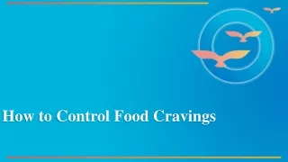 how to control food cravings