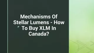mechanisms of stellar lumens how to buy xlm in canada