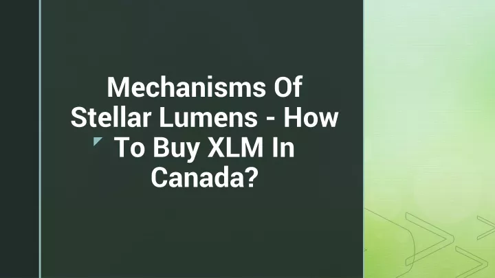 mechanisms of stellar lumens how to buy xlm in canada