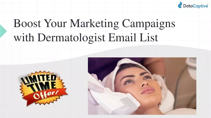 boost your marketing campaigns with dermatologist email list