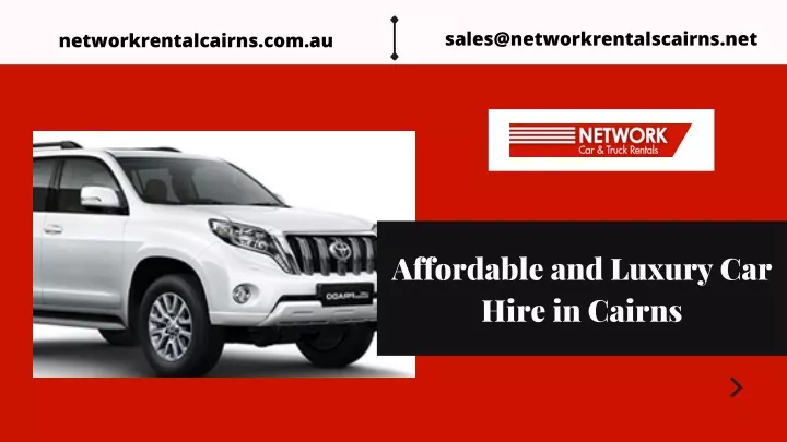 sales@networkrentalscairns net