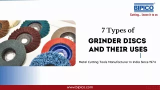 7 Types of Grinder Discs and Their Uses