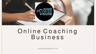 Start Your Online Coaching Business Now