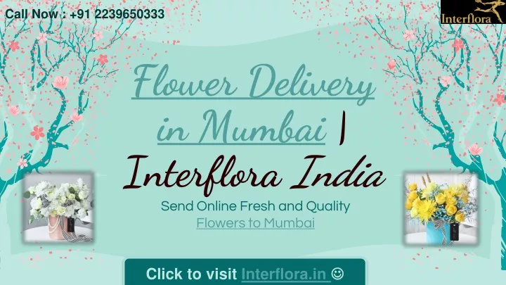 flower delivery in mumbai interflora india
