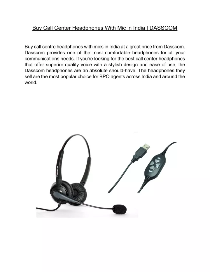 buy call center headphones with mic in india