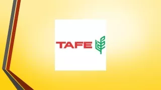 TAFE Tractors and Farm Equipment Limited: Tractors, Harvesters, Implements