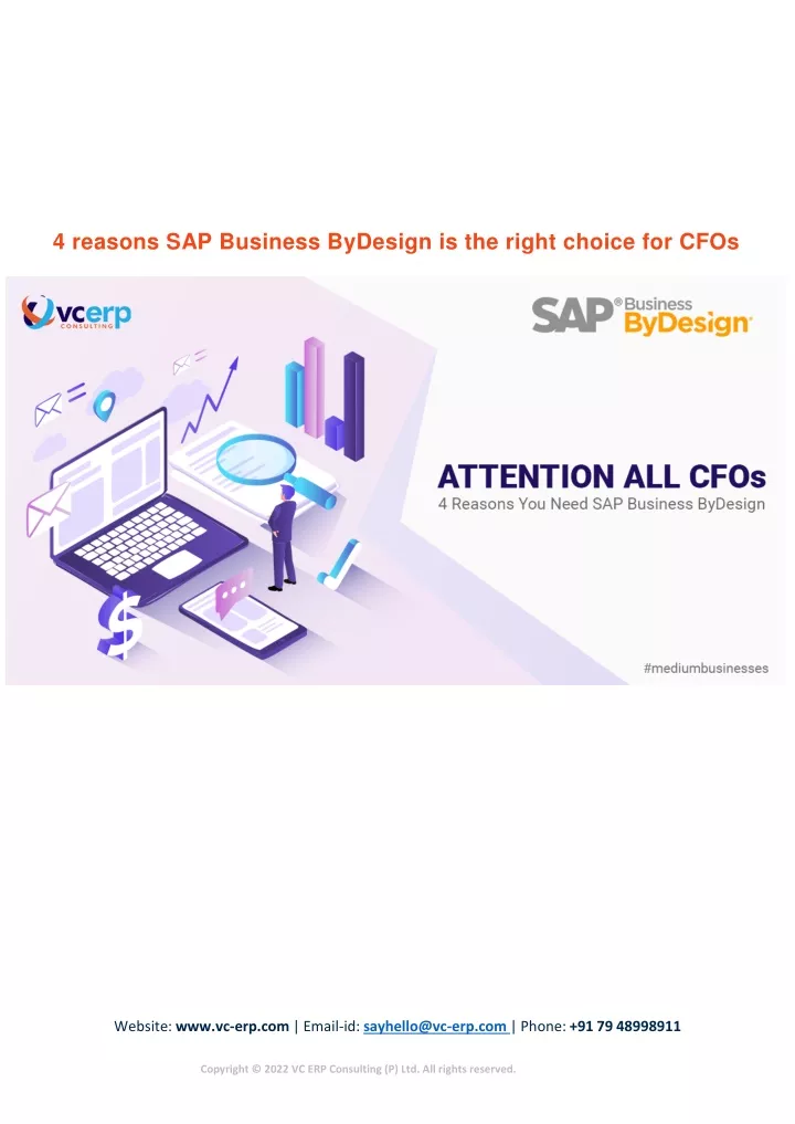 4 reasons sap business bydesign is the right