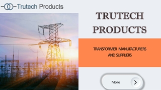 Transformer Manufacturers In India