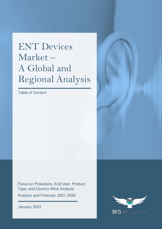 ENT Devices Market - Industry Analysis