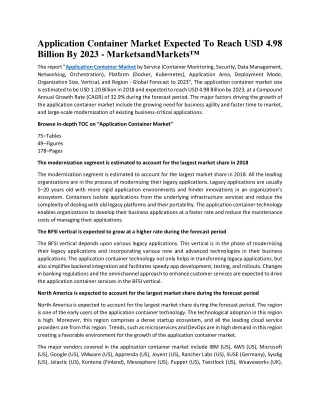 application container market expected to reach