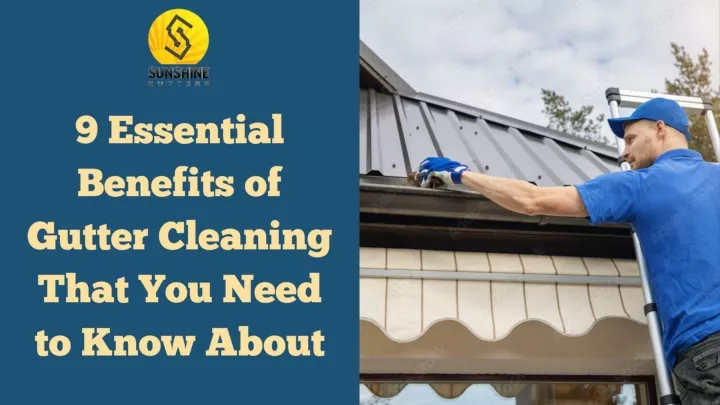 PPT - 9 Essential Benefits Of Gutter Cleaning That You Need To Know ...