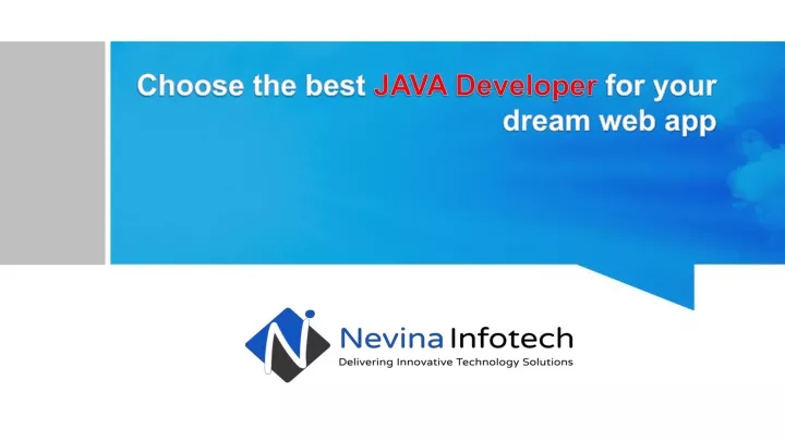 choose the best java developer for your dream web app