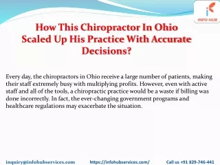 how this chiropractor in ohio scaled