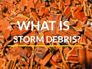 what is storm debris