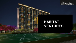 Luxury Apartment for Sale in Bangalore- Habitat Ventures