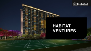 Luxury Apartment for Sale in Bangalore- Habitat Ventures
