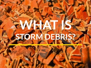 What is debris removal?