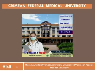 Crimean Federal Medical University