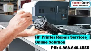 HP Printer Services 1-888-840-1555, HP Repair Service