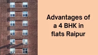 4 BHK flats