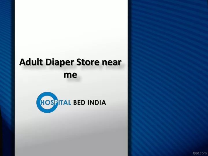 adult diaper store near me