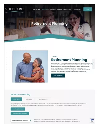 Sheppard Retirement-Planning