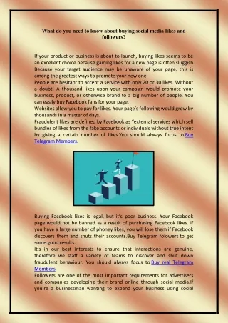 What do you need to know about buying social media
