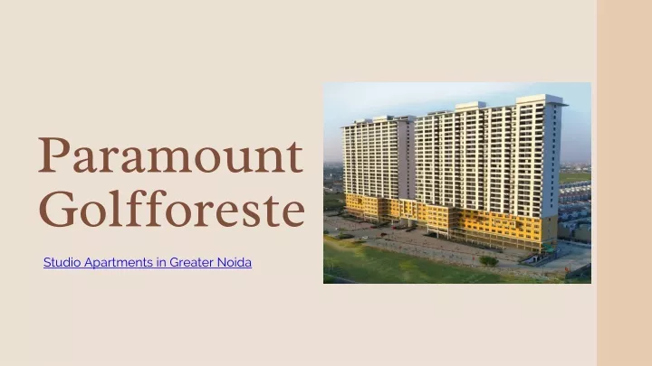 paramount golfforeste