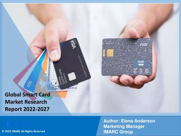 global smart card market research report 2022 2027