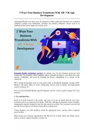 5 ways your business transforms with