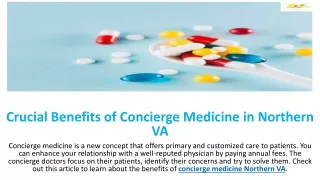 Crucial Benefits of Concierge Medicine in Northern VA