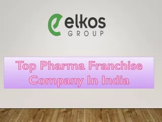 top pharma franchise company in india