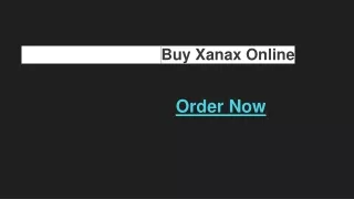 Buy Xanax Online