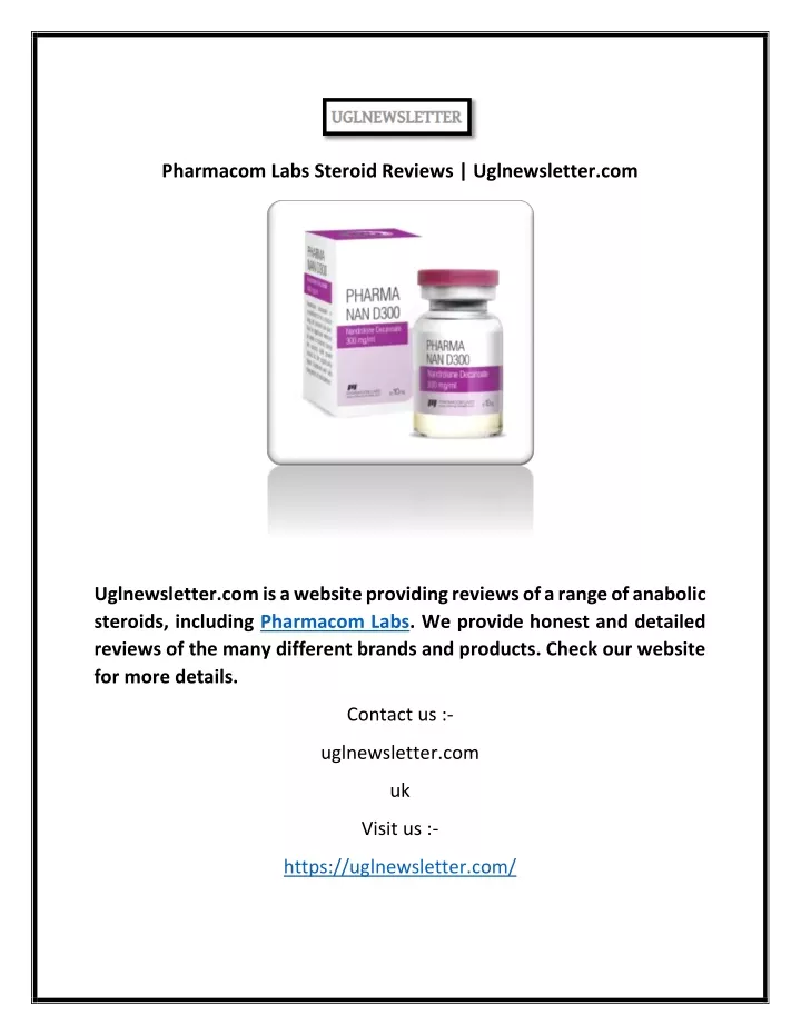 pharmacom labs steroid reviews uglnewsletter com