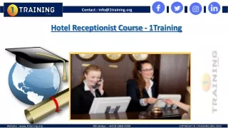contact info@1training org