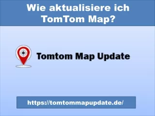wie aktualisiere ich tomtom map