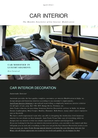 Apply These 9 Secret Techniques To Improve Car Interior Decoration