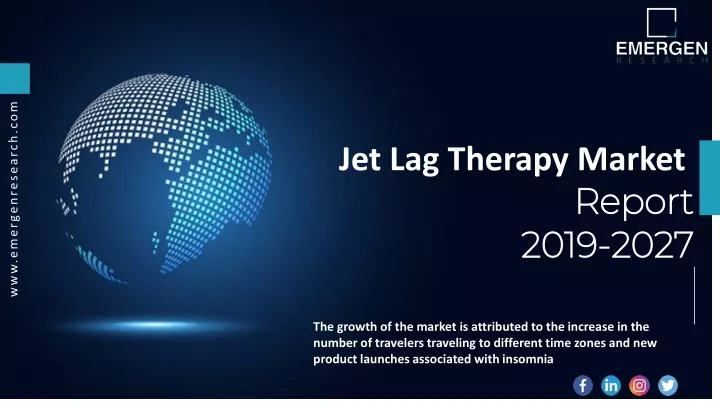 jet lag therapy market report 2019 2027