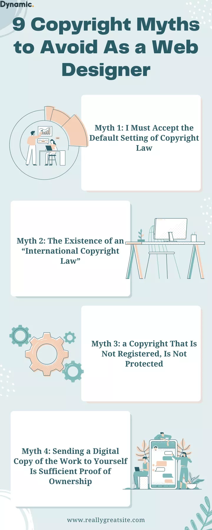 9 copyright myths to avoid as a web designer