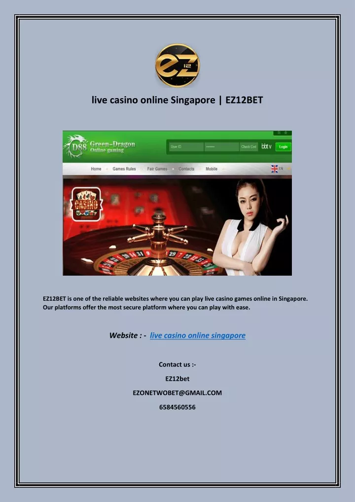 live casino online singapore ez12bet