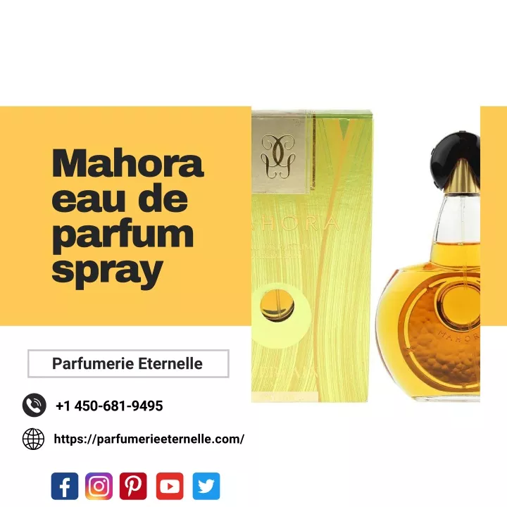 mahora eau de parfum spray