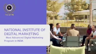 NATIONAL INSTITUTE OF DIGITAL MARKETING