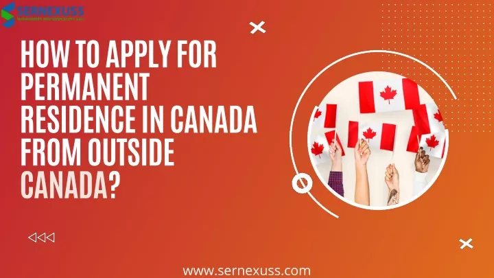 how to apply for permanent residence in canada