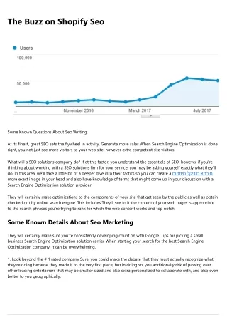 On Page Seo Things To Know Before You Buy