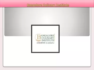 Bangalore Culinary
