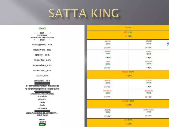 satta king