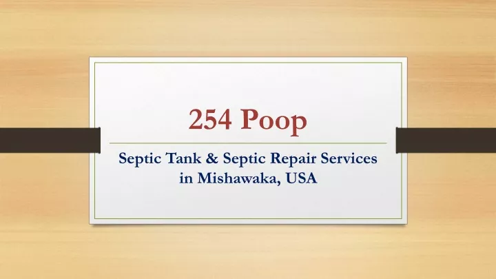 254 poop