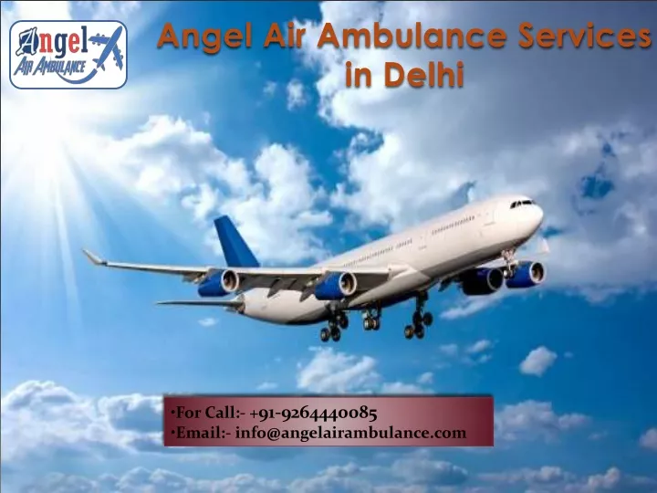 angel air ambulance services in delhi