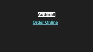 adderall