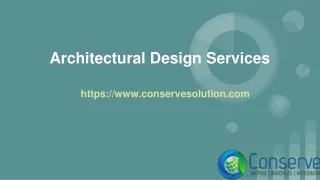 Architectural Design Services Company Qatar | Conserve Solution